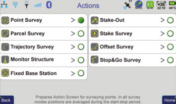 Select the action that you want to perform