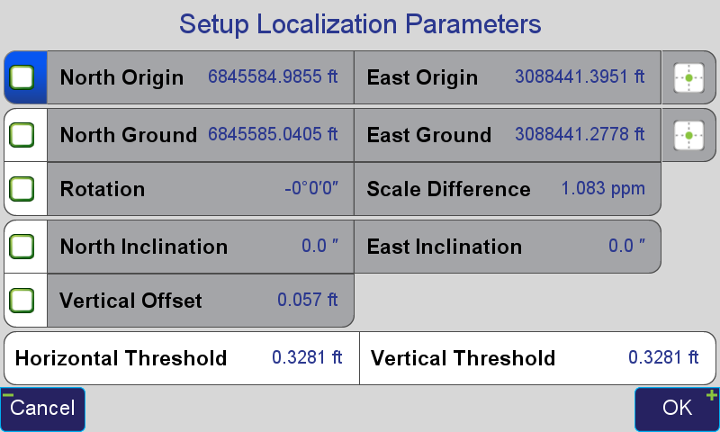 Triumph-LS Precision and Localization